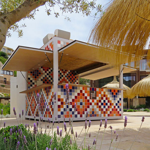 Kiosk für gewerbliche Nutzung - CUBIC - URBADIS Microarquitectura - Information / Gastronomie / für Außenbereich