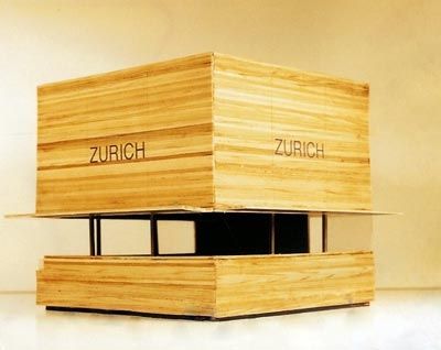 Kiosk für gewerbliche Nutzung - ZURICH - URBADIS Microarquitectura - Holz
