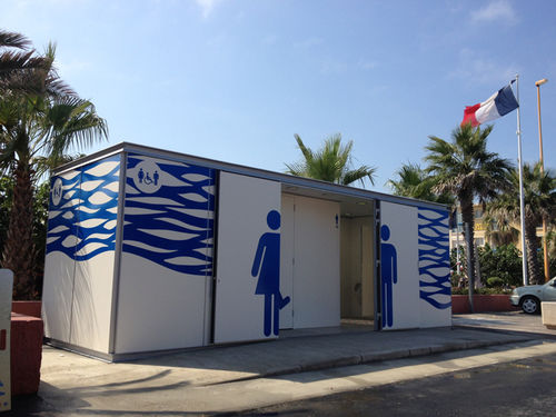 Toiletten-Kiosk - HABANA 22 - URBADIS Microarquitectura - Metall