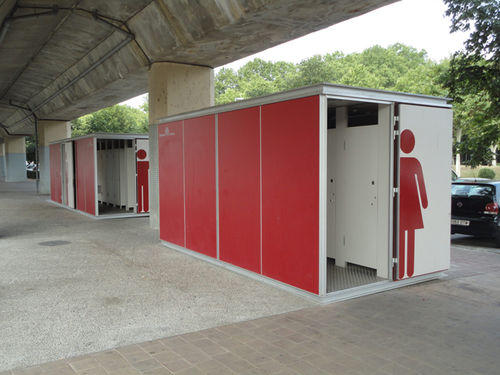 Toiletten-Kiosk - HABANA 32 - URBADIS Microarquitectura - Metall