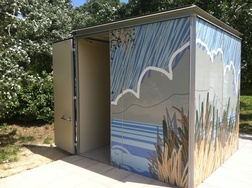 Toiletten-Kiosk - HABANA 33 - URBADIS Microarquitectura - Metall