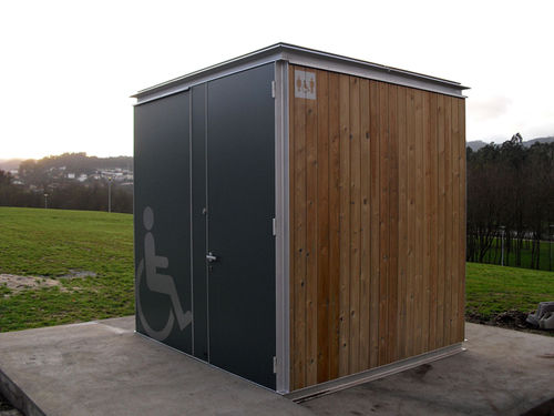 Toiletten-Kiosk - HABANA 35 - URBADIS Microarquitectura - Metall