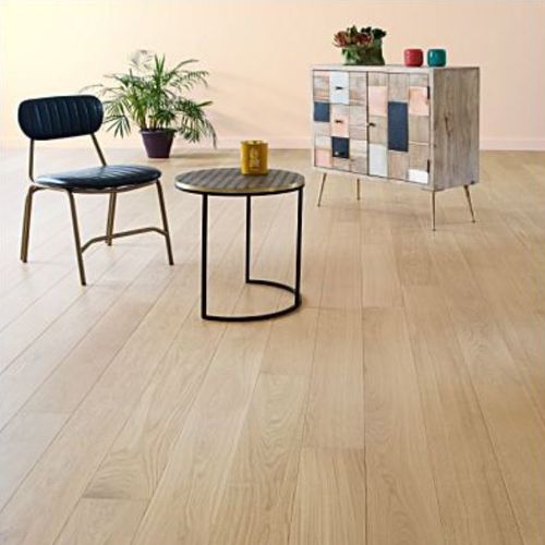Mehrschichtparkett - FIRST - DESIGN PARQUET - massiv / Eiche / Fischgrät