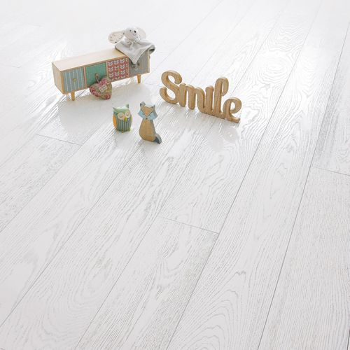 Mehrschichtparkett - COTTON - DESIGN PARQUET - massiv / Eiche / Fischgrät