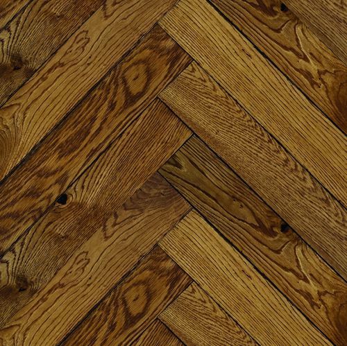 Mehrschichtparkett - RIVOLI - DESIGN PARQUET - massiv / Eiche / Fischgrät