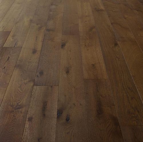 Mehrschichtparkett - RANCH - DESIGN PARQUET - massiv / Eiche / Schiffsbrücke