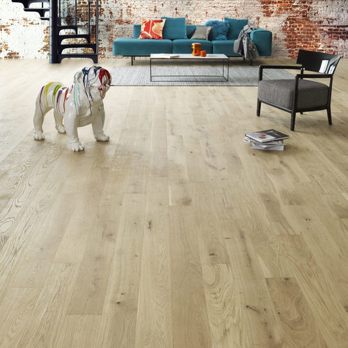 Mehrschichtparkett - DOLOMITES - DESIGN PARQUET - Eiche / Schiffsbrücke / lasiert