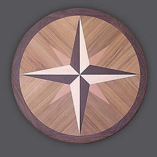 Parkett-Medaillon / Massivholz - ROSACE - DESIGN PARQUET