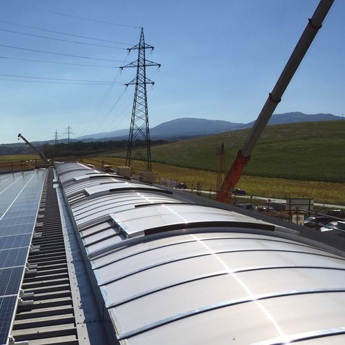 Aluminium-Dachverglasung - ECOFIL PREMIUM PLUS - Kingspan Light + Air