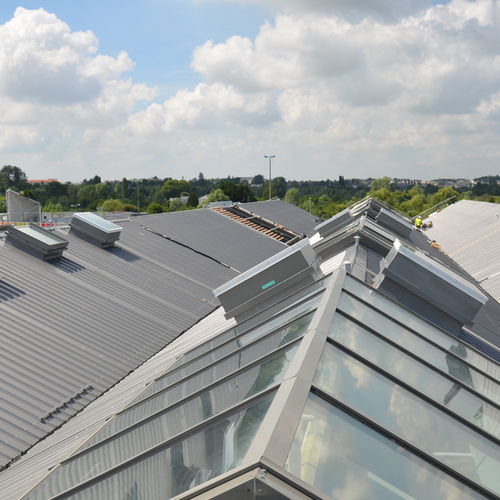 Dachfenster für Glasscheiben - ECOPLAN - Kingspan Light + Air - für Gebäude / Rauchabzug / für Lüftung