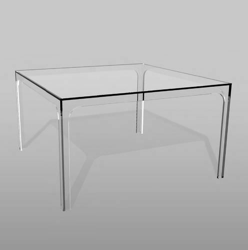 Moderner Tisch - TEODOSIO QUADRO - VB Glass - Glas / quadratisch