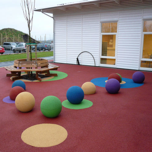 Gummibodenbelag - TERRAGOM - Pro Urba - Aqua Pro Urba - EPDM / für den Außenbereich / für Garten