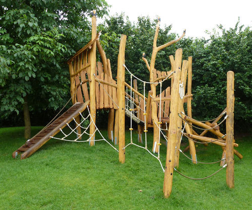 Klettergerüst für Spielplätze - SPIELART : LA COLLINE À GRIMPER RAUNERCHULE I48  - Pro Urba - Aqua Pro Urba