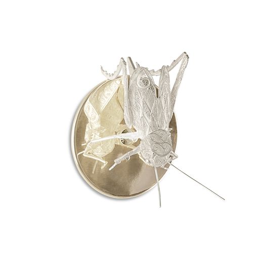 Wandleuchte / originelles Design - FILIGREE CRICKET  - BOCA DO LOBO - für den Innenraum / Messing / für Privatgebrauch