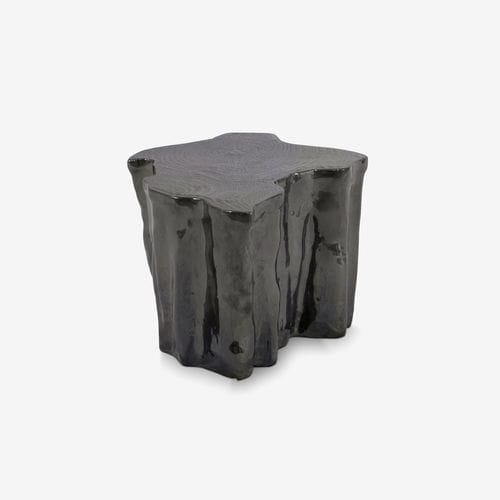 Moderner Beistelltisch - EDEN CERAMIC BLACK - BOCA DO LOBO - Keramik / Gestell aus Keramik / maßgefertigt