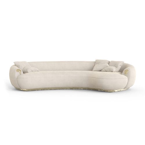 Halbrundes Sofa - SOLEIL - BOCA DO LOBO - modern / für Wohnzimmer / für Yacht
