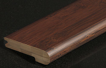 Bambus-Treppenkante - CARBONIZED VERTICAL - Higuera Hardwoods- The Finest Bamboo Products