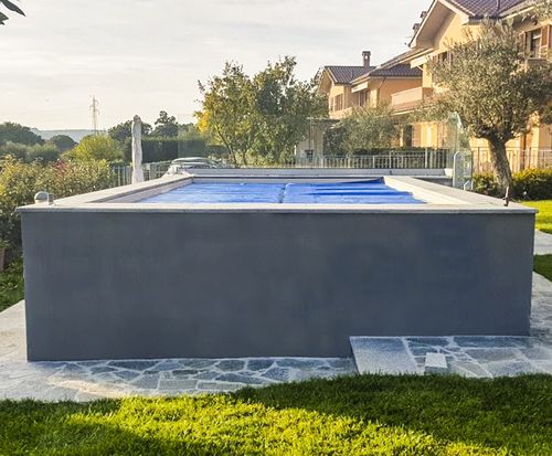 Außenwandverkleidung - Piscine Acquaform - Verbundwerkstoff / für Privatgebrauch / für Pool