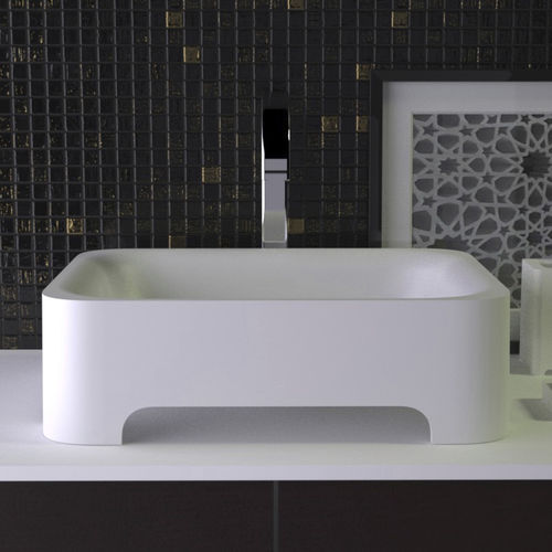 Aufsatzwaschbecken - FEEL - KNIEF & CO. GmbH - Mineralwerkstoff / modern