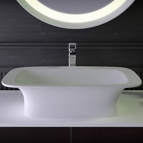 Aufsatzwaschbecken - GLAM - KNIEF & CO. GmbH - Mineralwerkstoff / modern