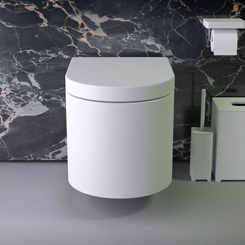 Wandhängendes WC - PRIME - KNIEF & CO. GmbH - Keramik / spülrandlos