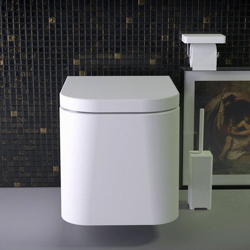 Wandhängendes WC - FEEL - KNIEF & CO. GmbH - Keramik / spülrandlos / modern