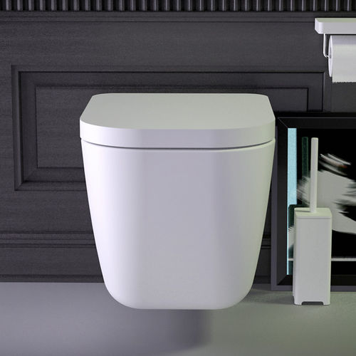 Wandhängendes WC - GLAM - KNIEF & CO. GmbH - Keramik / spülrandlos / modern