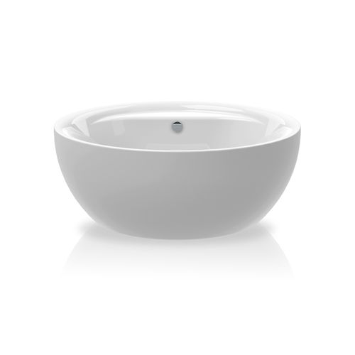 Ovale Badewanne - CLUB - KNIEF & CO. GmbH - freistehend / Acryl / weiß