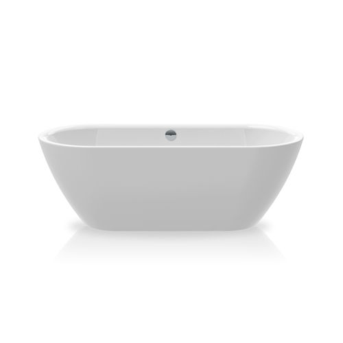 Ovale Badewanne - FORM - KNIEF & CO. GmbH - freistehend / Acryl / weiß