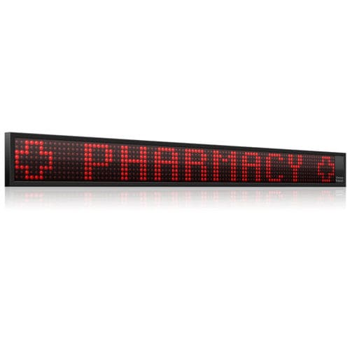 Wandmontierter Werbeträger - A5 - RGB Technology s.c. - für Außenbereich / digital / LED
