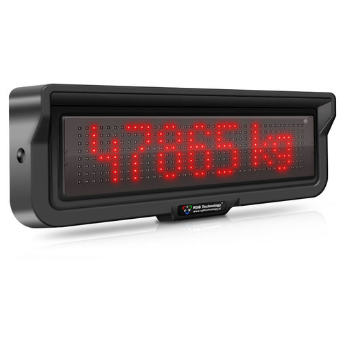 Wandmontierter Werbeträger - WA-1 MINI - RGB Technology s.c. - für Außenbereich / 1 Linie / LED