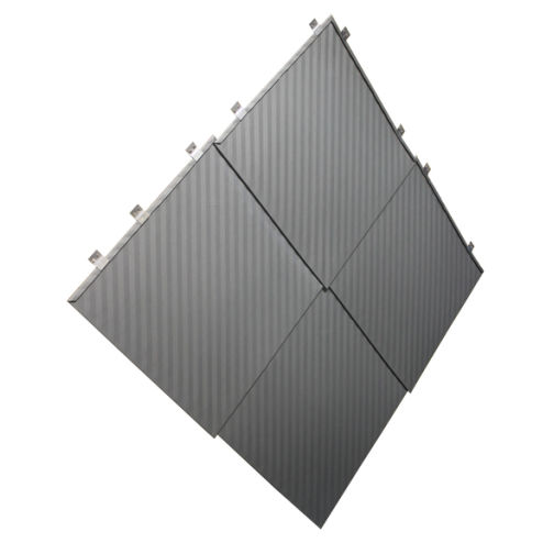Metall-Verblendplatte - STRATA - MetalTech-USA - Dekor