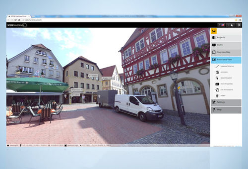 Datenverwaltungssoftware - SCENE WEBSHARE CLOUD - faro - 3D