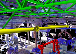 Projektplanungssoftware - POINTSENSE PLANT - faro - Aufmass / unter Autocad / 3D