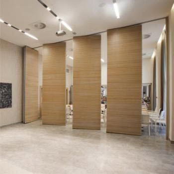 Schiebe-Stapel-Trennwand - MAXPARETE HSP - Oddicini Industrie - Holz