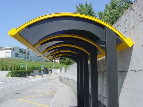 Aluminium-Buswartehalle - Eurobus-2015 - NORCOR MOB.URBAIN