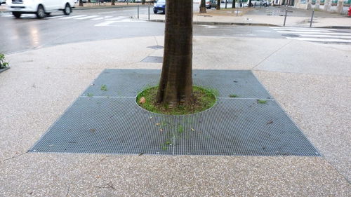 Quadratisches Baumgitter - ANDAINE - NORCOR MOB.URBAIN - rund / galvanisiertem Stahl