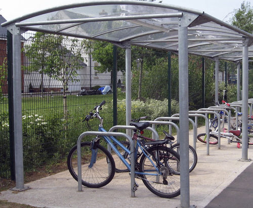 Modularer Fahrradunterstand - 11-GLS - NORCOR MOB.URBAIN - Stahl / für öffentliche Bereiche / für städtische Bereiche