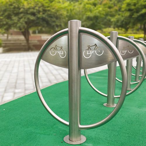 Bodenstehende Fahrradstütze - APOYOX-SIGN - NORCOR MOB.URBAIN - Edelstahl / für professionellen Einsatz / für öffentliche Bereiche