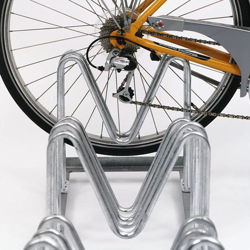 Bodenstehender Fahrradständer - M-800 - NORCOR MOB.URBAIN - originelles Design / für öffentliche Bereiche / galvanisiertem Stahl