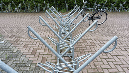 Bodenstehender Fahrradständer - EVOLUTION3000-SUPER - NORCOR MOB.URBAIN - galvanisiertem Stahl / thermolackierter Stahl / gesichert