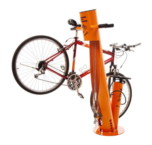Fahrrad-Reparaturstation / Metall - VELOFIX-VA-2025 - NORCOR MOB.URBAIN - mit Werkzeug / mit Luftpumpe / für öffentliche Bereiche