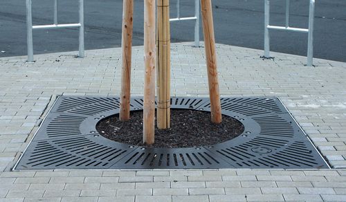 Quadratisches Baumgitter - SOLAR - NORCOR MOB.URBAIN - Gusseisen