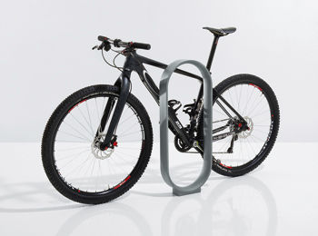 Bodenstehender Fahrradständer - OVALIUM - NORCOR MOB.URBAIN - für öffentliche Bereiche / Aluminiumguss / für professionellen Einsatz