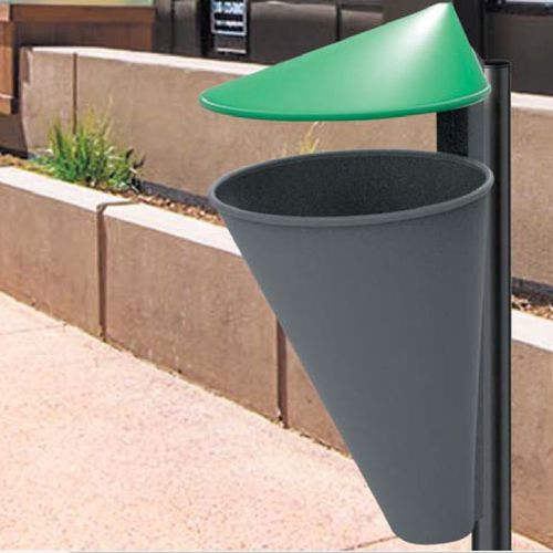 Park-Abfallbehälter - LUFT - NORCOR MOB.URBAIN - wandmontiert / Polyethylen / mit Deckel