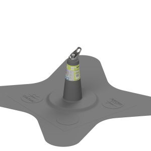 Edelstahl-Anschlagpunkt - DiaSafe® Single - DIADEM - für Dach