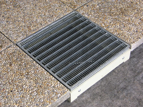 Abflussrinnen-Gitter / Stahl - TRH - DIADEM
