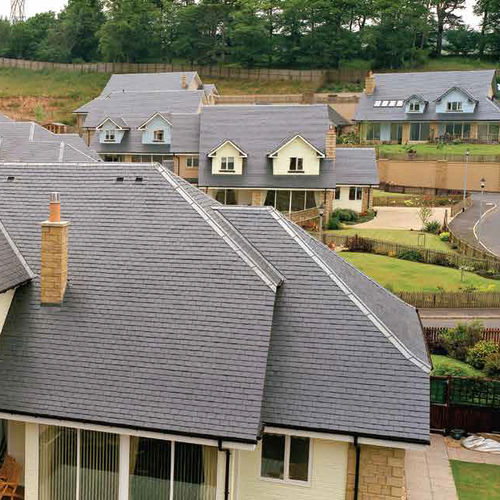 Flachdachziegel - MATACOUTA - SSQ Group - Schiefer / grau