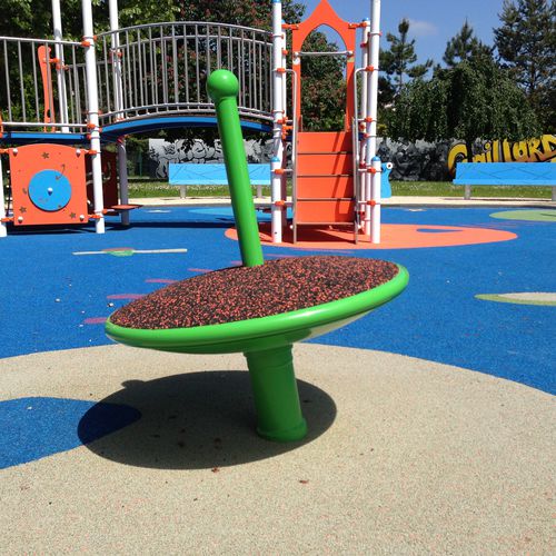 Spielplatz-Drehgerät / Kinder - ATOLL : TOUPIE INCLINÉE - Transalp - für Spielplätze