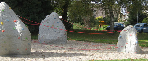 Kletterfelsen für Spielplätze - STON - Transalp